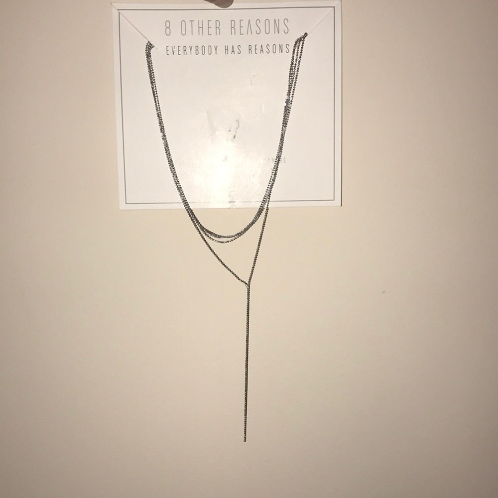 Silver necklaces